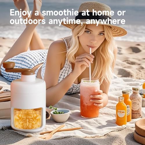 Triturador de Hielo y Granizados Manual