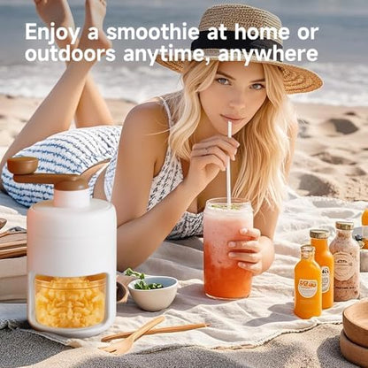 Triturador de Hielo y Granizados Manual