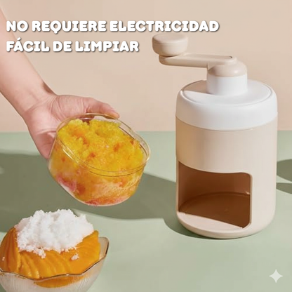 Triturador de Hielo y Granizados Manual