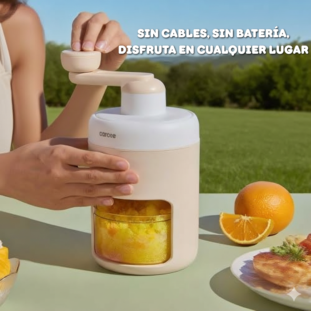 Triturador de Hielo y Granizados Manual