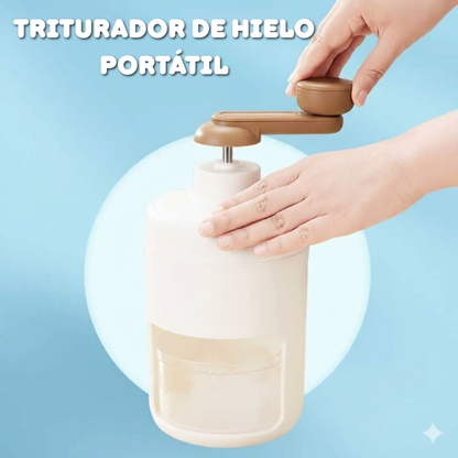 Triturador de Hielo y Granizados Manual